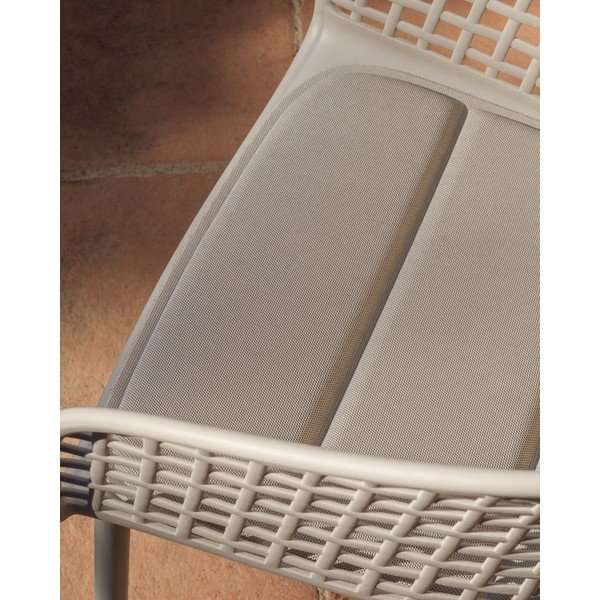 Bézs kerti székpárna 43x45 cm Sindera – Kave Home-image-1