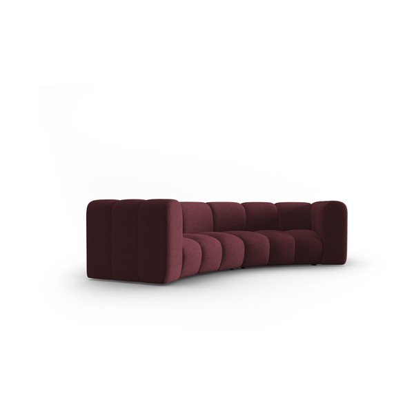Borvörös kanapé 322 cm Lupine – Micadoni Home-image-2