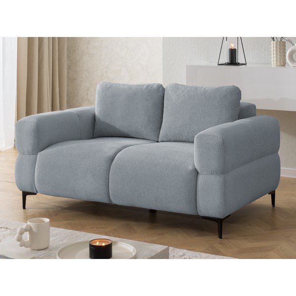Szürkéskék kanapé 154 cm Helio – Ropez-image-2
