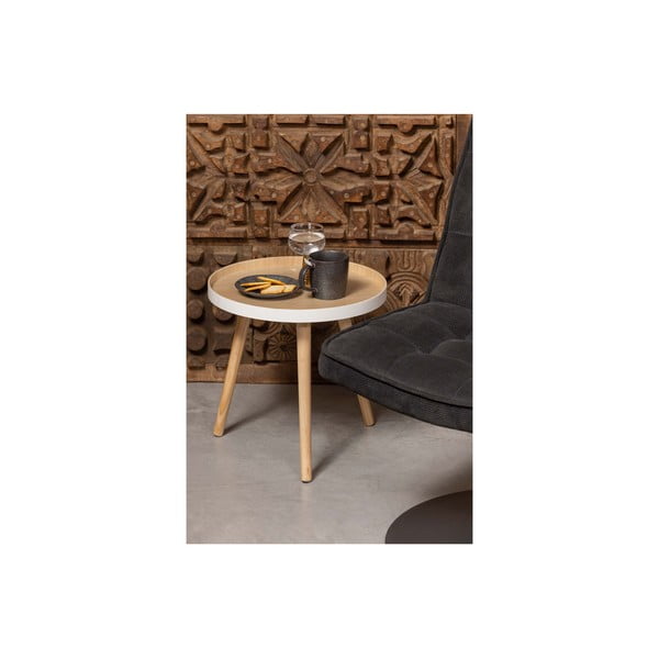 Sasha tárolóasztal fehér részletekkel - WOOOD-image-2