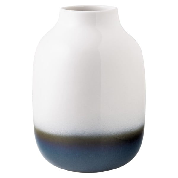 Like Lave kék-fehér agyagkerámia váza, magasság 22,5 cm - Villeroy & Boch