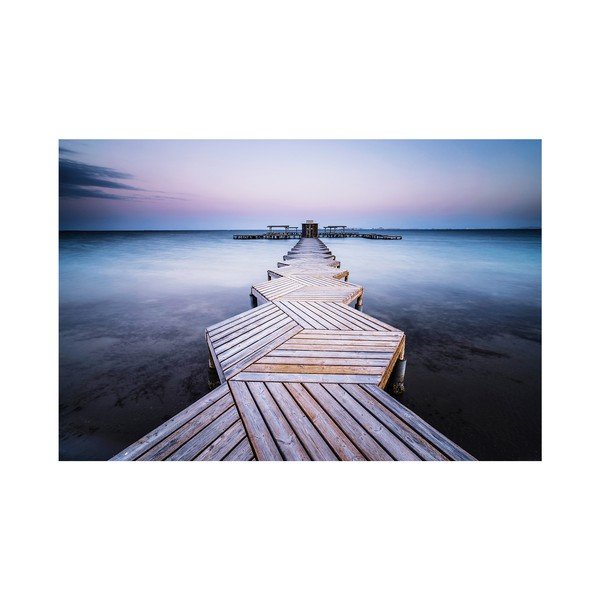 Kép 113x85 cm Twilight Pier – Styler