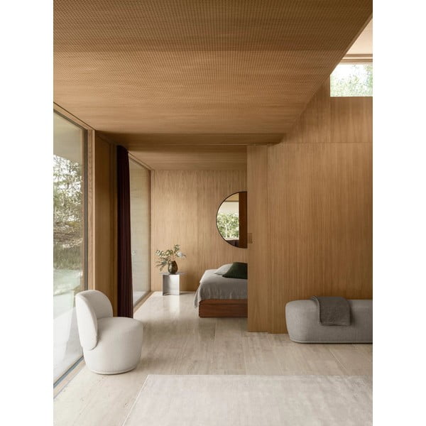 Zöld gyapjúkeverék takaró 145x200 cm Ahwi – Blomus-image-2