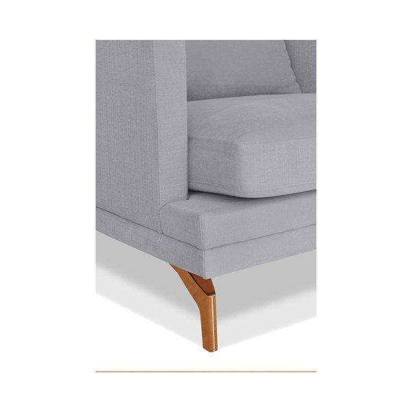 Jupiter szürke 2 személyes kanapé - Windsor & Co. Sofas-image-3