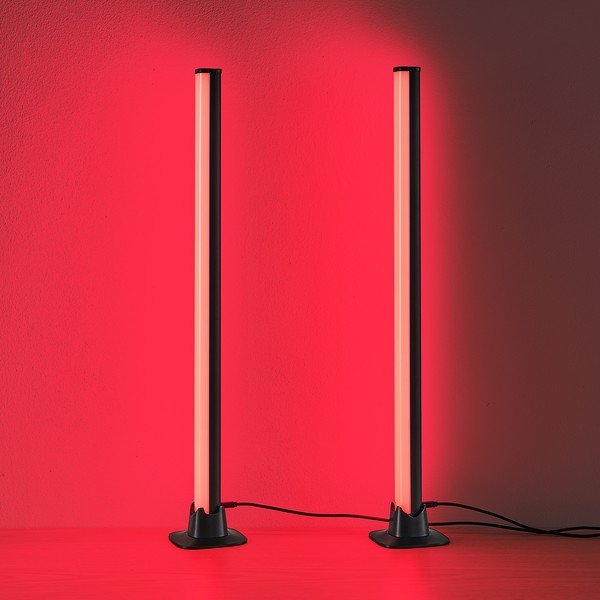 Fekete fém LED asztali lámpa (magasság 55 cm) Boy – Reality-image-3