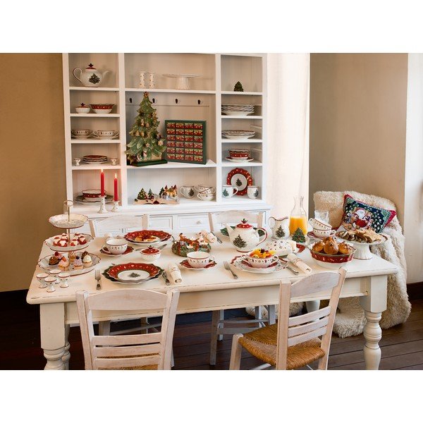 Toy's Delight fehér-vörös porcelán karácsonyi tál, ø 14,8 cm - Villeroy & Boch-image-3