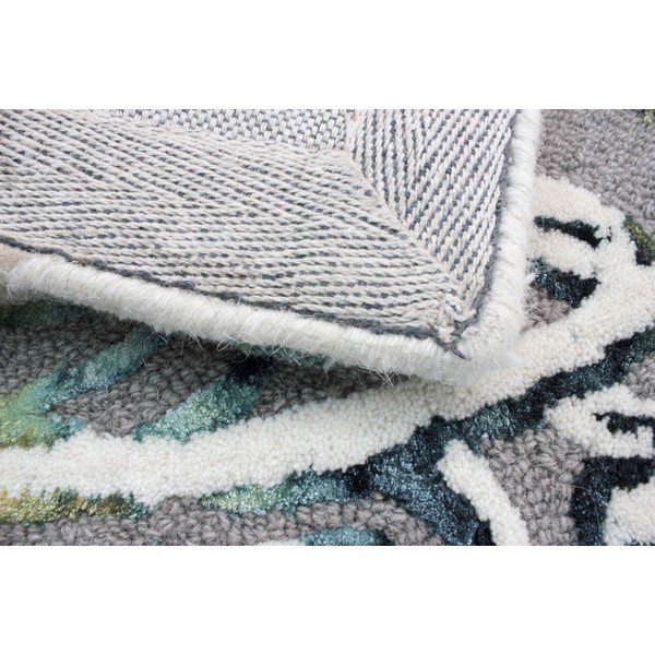 Soho Vega szürke kézzel szőtt szőnyeg, 120 x 170 cm - Flair Rugs-image-4