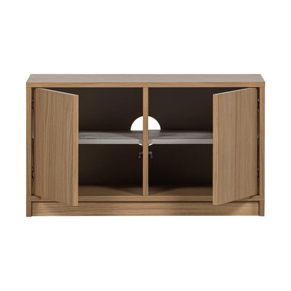 Natúr színű moduláris TV-állvány tölgyfa dekorral 77x44 cm Modulair – vtwonen-image-3