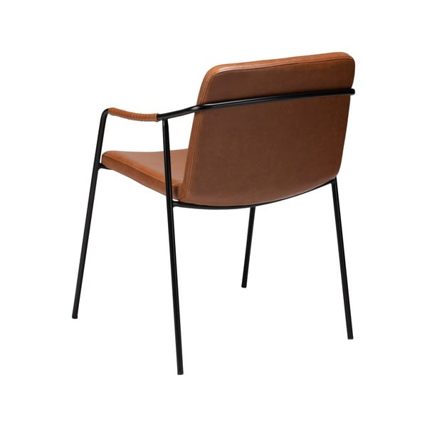 Boto barna bőrutánzat étkezőszék - DAN-FORM Denmark-image-3
