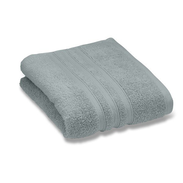 Szürkészöld frottír pamut fürdőlepedő 70x120 cm Zero Twist – Catherine Lansfield