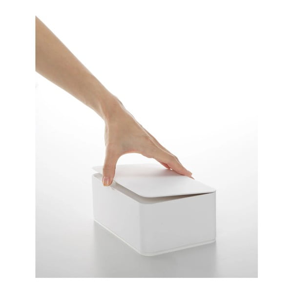 Smart fehér doboz nedves törlőkendőkhöz - YAMAZAKI-image-4