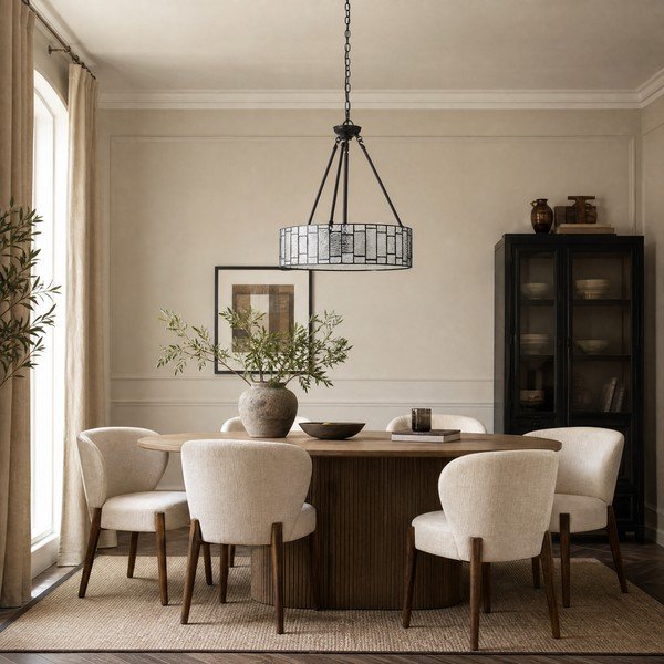 Fém függőlámpa üveg búrával ø 46 cm Waldorf – Premier Housewares-image-2