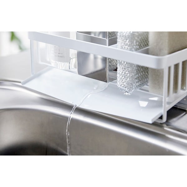 Tower fehér fém mosogatóállvány - Yamazaki-image-3