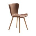 Barna fém étkezőszék szett 2 db-os Teslin – Unique Furniture