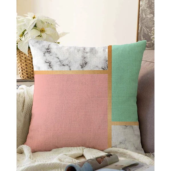 Elegant pamut keverék párnahuzat, 55 x 55 cm - Minimalist Cushion Covers