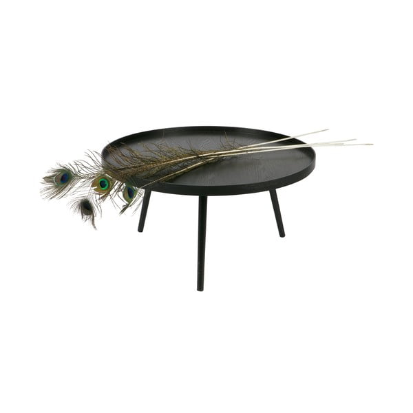 Mesa fekete dohányzóasztal, ⌀ 78 cm - WOOOD-image-4