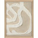 Kézzel festett kép 32,5x42,5 cm Raw organic – Malerifabrikken