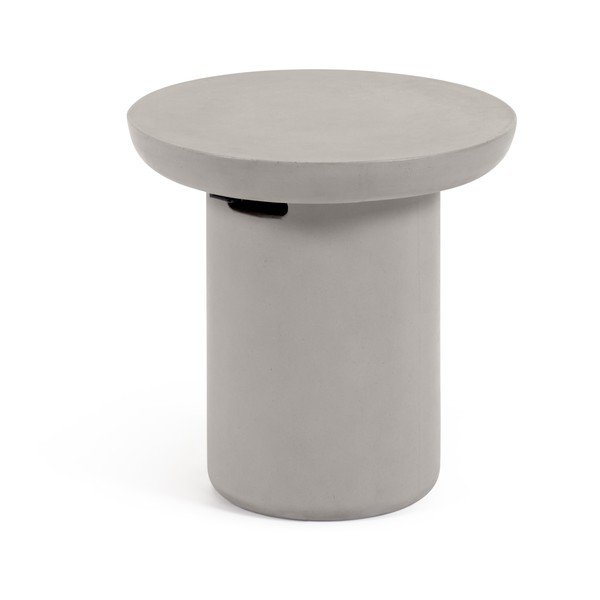Beton kerek kerti kisasztal ø 50 cm Taimi – Kave Home