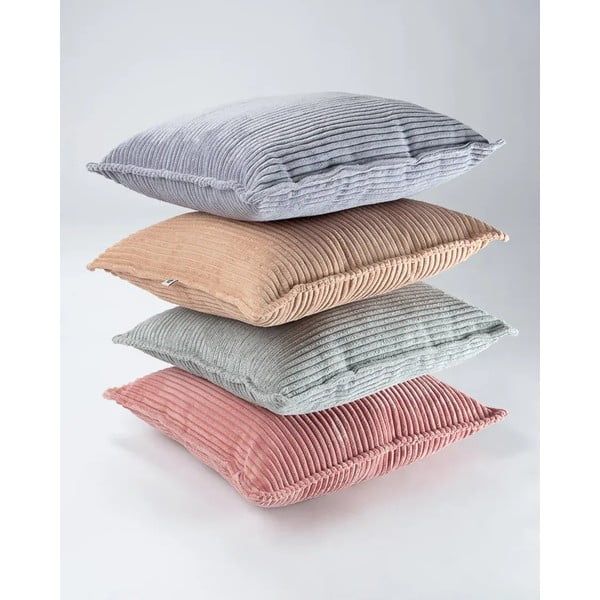 Világosbarna kordbársony párna gyerek kanapéhoz Bolster – Wigiwama-image-1