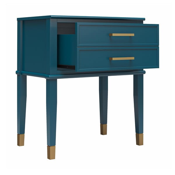 Sötétkék éjjeliszekrény Westerleigh – CosmoLiving by Cosmopolitan-image-4