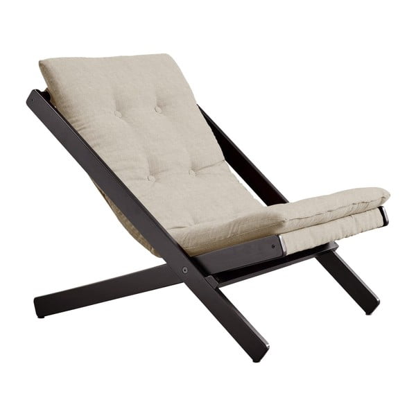 Boogie Black/Linen Beige összecsukható fotel - Karup Design