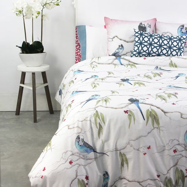 Basic Eucalyptus pamut paplanhuzat, 140 x 200 cm - Happy Friday-image-1