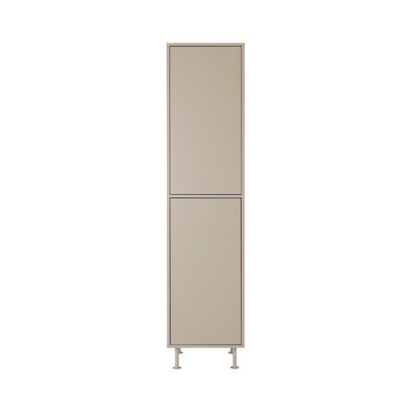 Bézs MDF ruhásszekrény 50x210x55 cm Kipp – Jotex-image-3