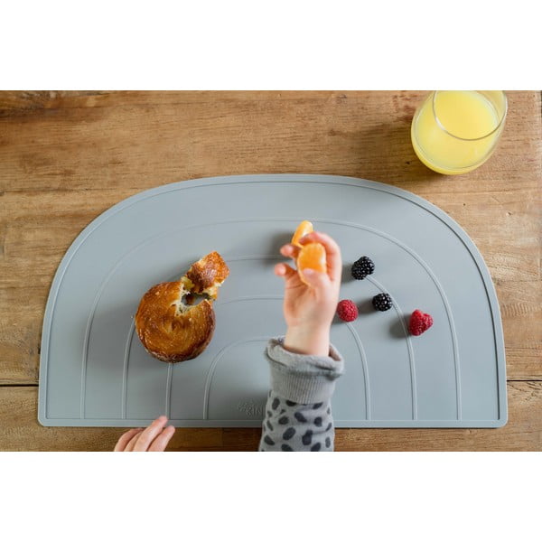 Rainbow kék szilikon tányéralátét, 47 x 26 cm - Kindsgut-image-1