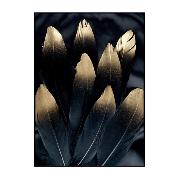 Kép 50x70 cm Golden Feather – Malerifabrikken