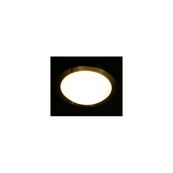 Bronzszínű mennyezeti lámpa üveg búrával ø 18 cm Aquila – Candellux Lighting-image-2