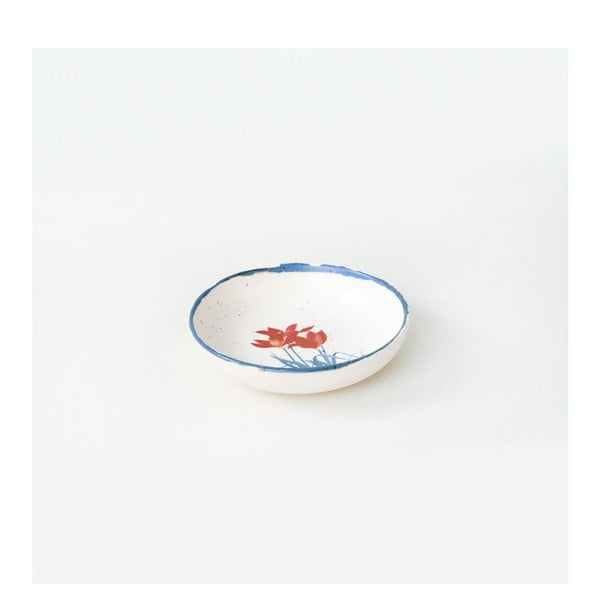 21 db-os fehér-kék kerámia étkészlet - My Ceramic-image-4