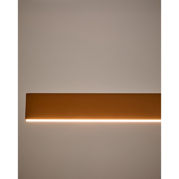 Terrakotta színű LED függőlámpa fém búrával Boadella – Kave Home-image-2