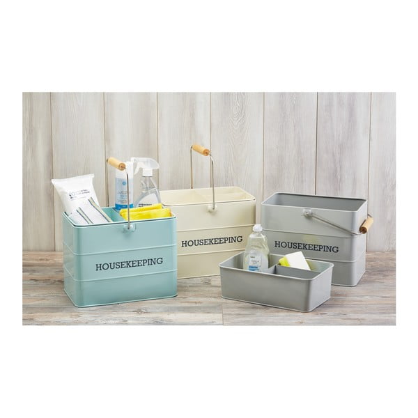 Living Nostalgia krémszínű fémdoboz mosószerekhez - Kitchen Craft-image-3