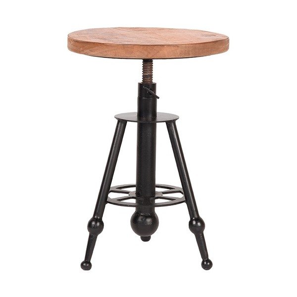 Solid mangófa bárszék - LABEL51-image-1