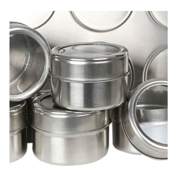 6 db fűszertartó állvánnyal 100 ml – Premier Housewares-image-3