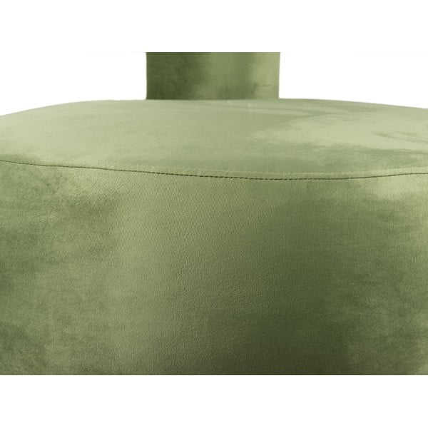 Világoszöld bársony fotel Abrazo – Leitmotiv-image-4
