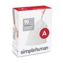 Szemeteszsák 90 db 4,5 l A - simplehuman