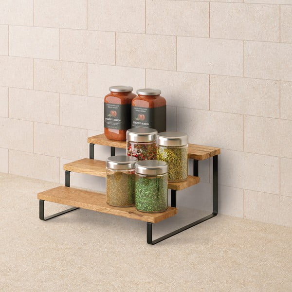 Fa fűszertartó állvány York – Metaltex-image-2