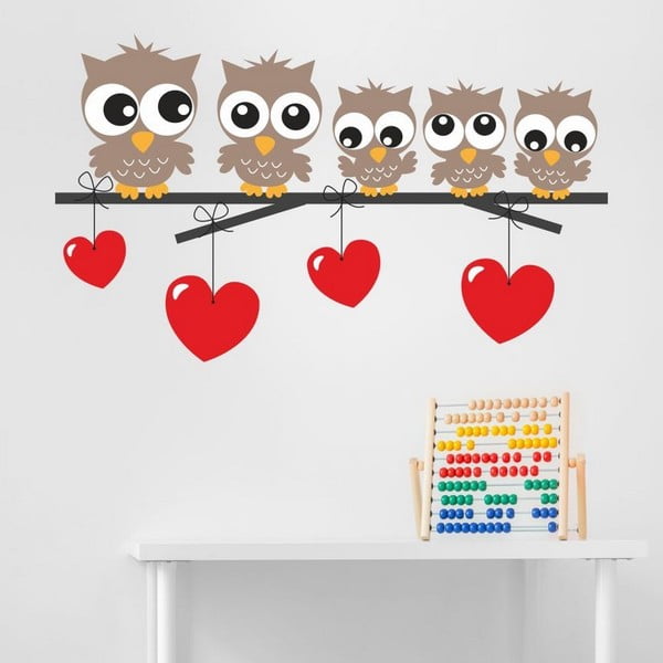 Owl Kids dekoratív falmatrica