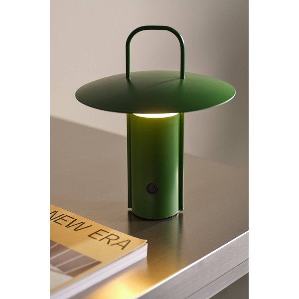 Zöld fém LED dimmelhető asztali lámpa (magasság 24 cm) Venna – Jotex-image-1