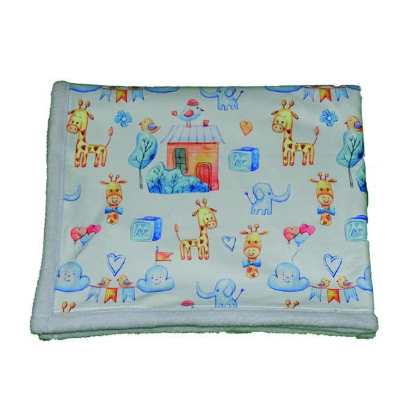 Világoskék gyerek takaró 80x100 cm – OYO kids