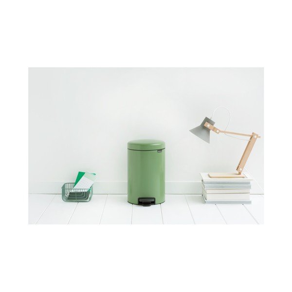 Newicon zöld pedálos szemeteskosár, 12 l - Brabantia-image-3