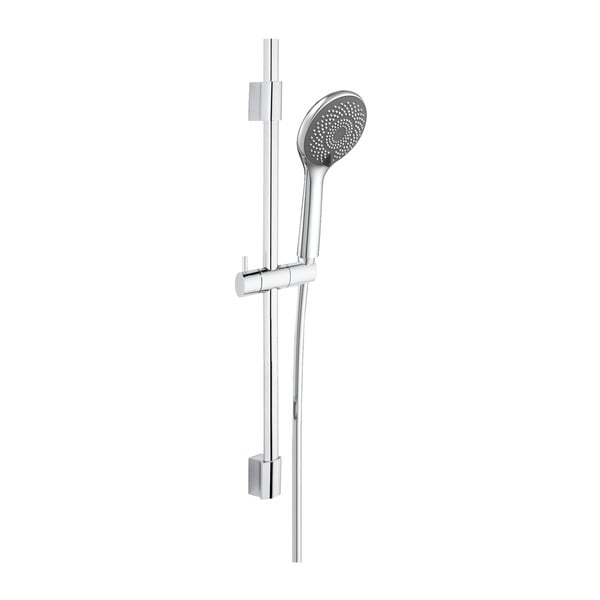 Fényes ezüstszínű rozsdamentes acél zuhanyszett 70 cm Water Saving – Wenko