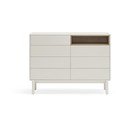 Krémszínű komód 120x90x40 cm Corvo – Teulat