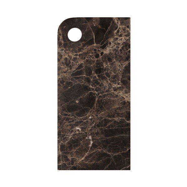 Márvány szervírozó vágódeszka 38 x 18 cm Marble – Mette Ditmer Denmark