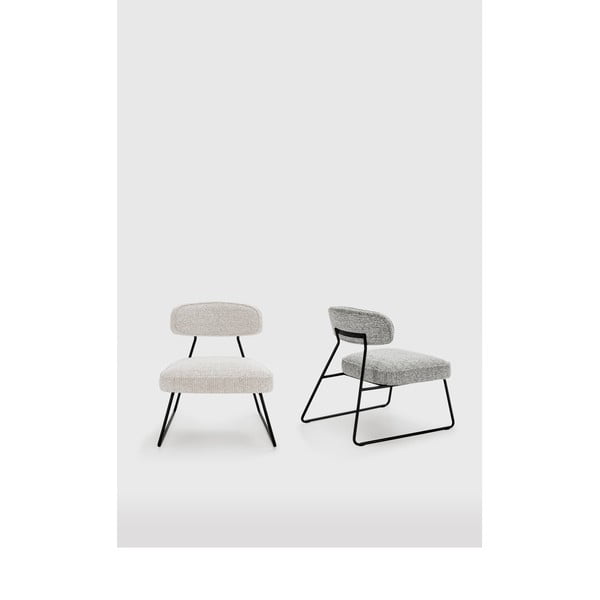 Fehér-bézs fotel Elon – Marckeric-image-1