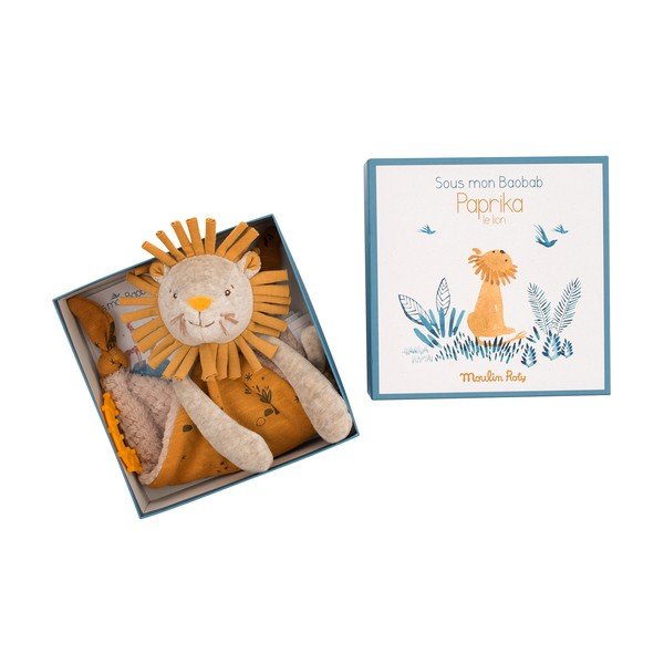 Sárga szundikendő Lion – Moulin Roty-image-3
