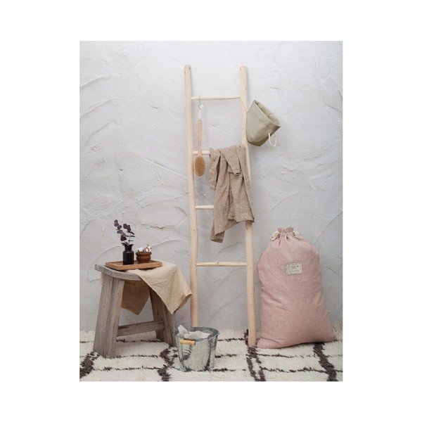Bag Rose szövet és lenkeverék szennyestartó zsák, magasság 75 cm - Really Nice Things-image-1