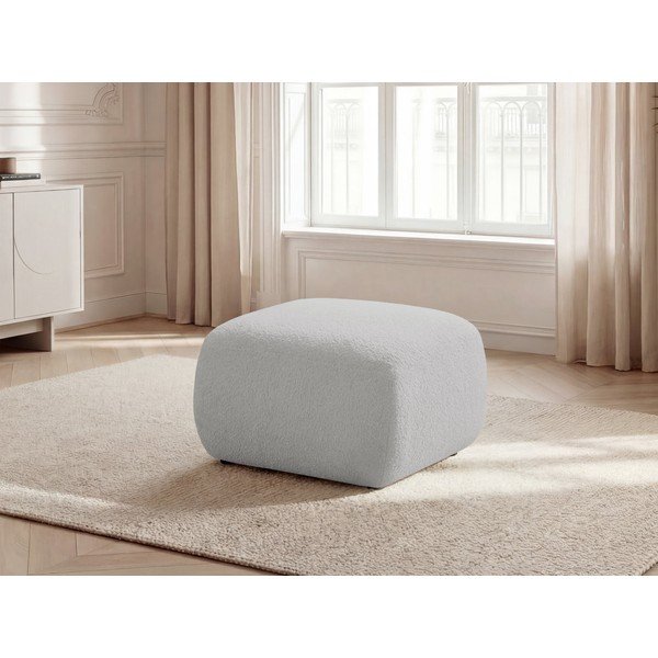 Világosszürke buklé lábtartó Montaigne – Bobochic Paris-image-1