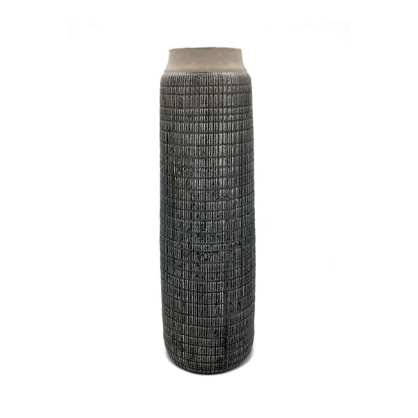 Tian szürke kerámia váza, magasság 80 cm - Moycor